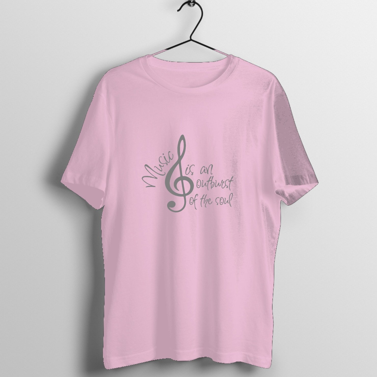 Blackout Stage Concert - Heritage Edition Graphic T-Shirt printed on premium rock music graphic t-shirt - Front Mockup